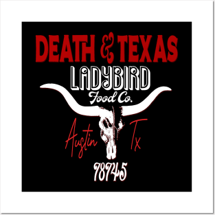 Death & Texas Posters and Art